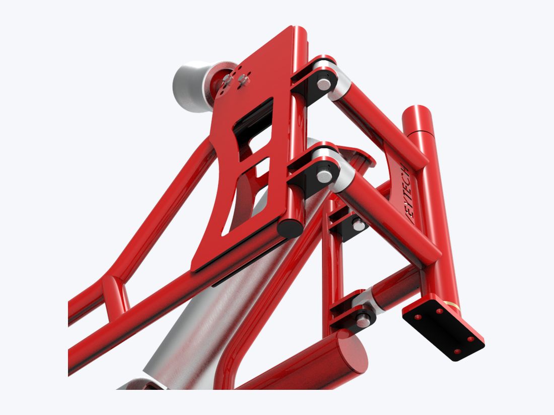 Pivot assembly detail